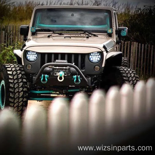 Honeycomb LED Headlights for Jeep Wrangler